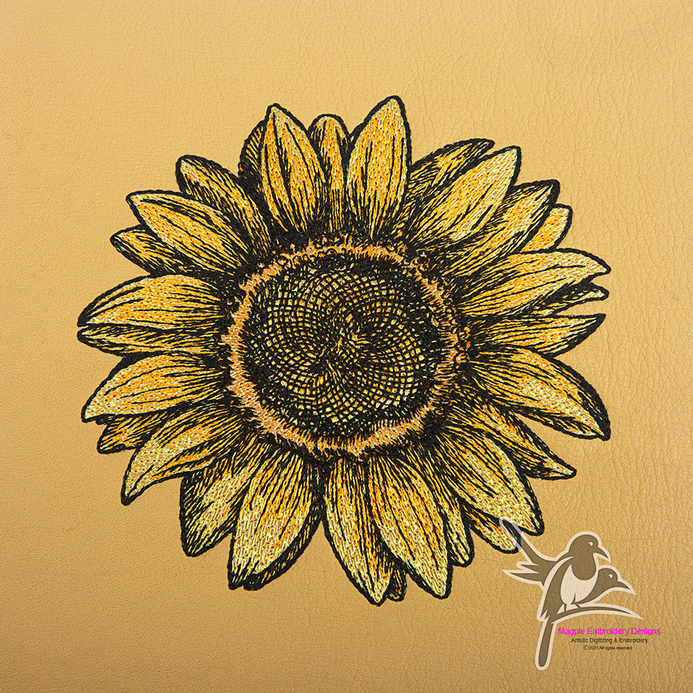 Single Mylar Sunflower